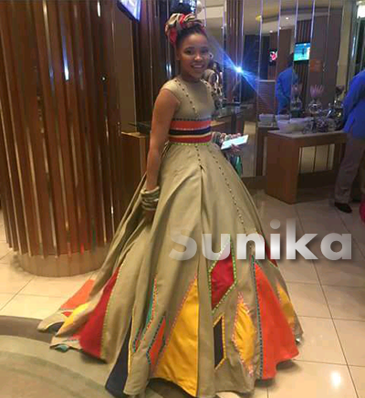 Umblaselo Design Zulu Wedding Dress