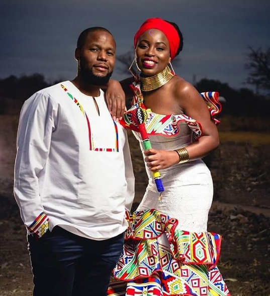 Ndebele Traditional Attire for Couples