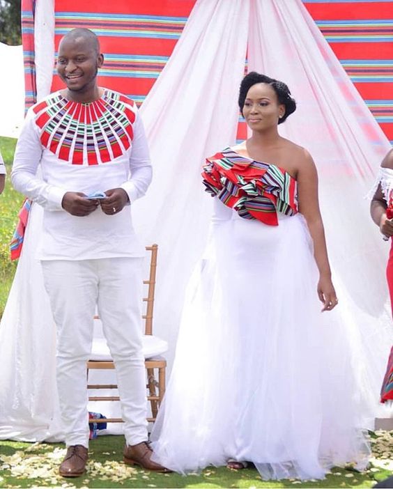 modern venda traditional wedding dresses