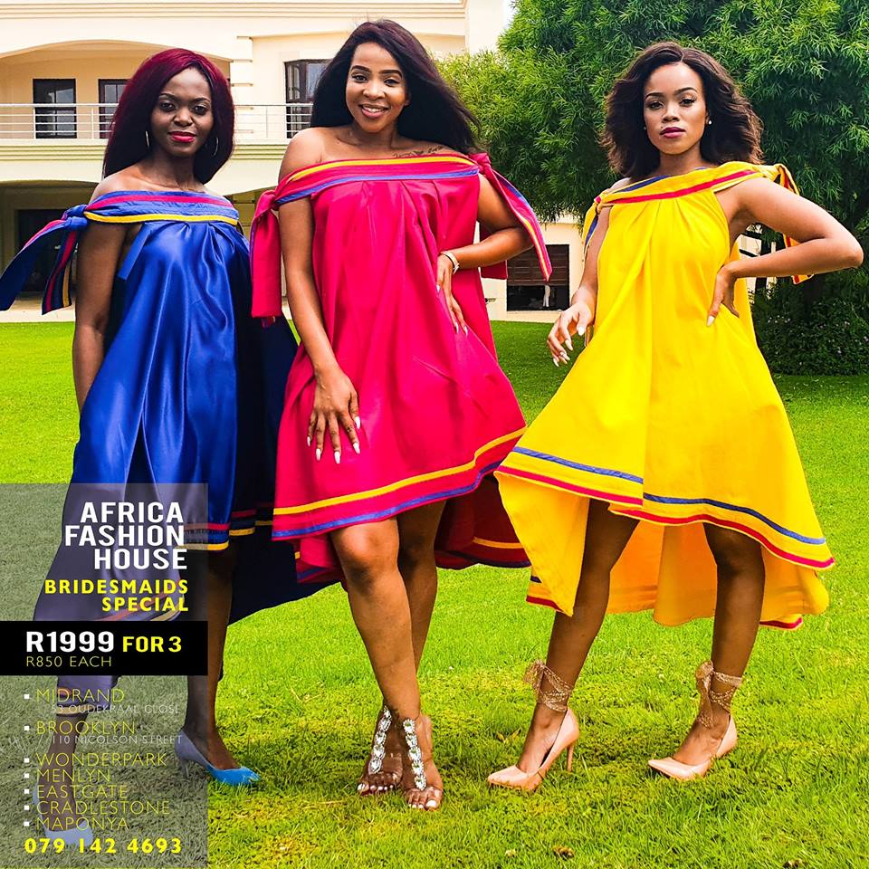 Africa Fashion House Pedi Dresses