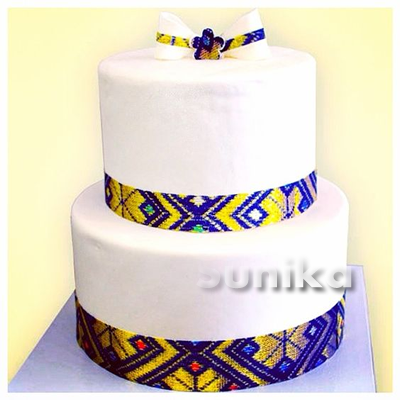Shweshwe Traditional Wedding Cakes
