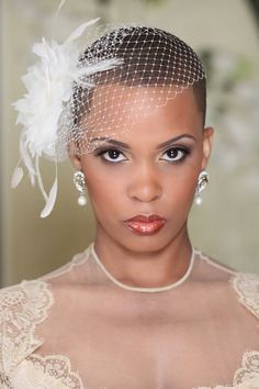 Wedding hairstyles for short hair - Sunika Traditional African Clothes