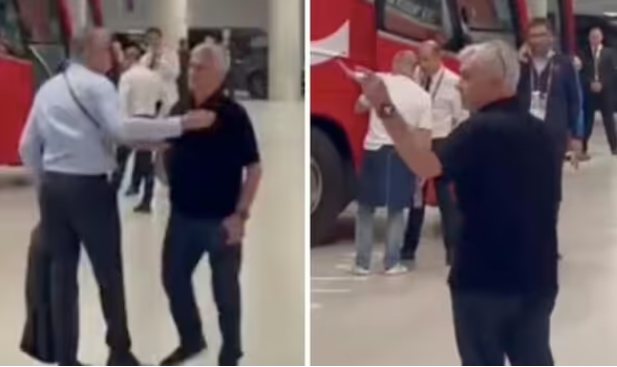 Angry Jose Mourinho Awaits Referee Anthony Taylor in Car Park, Screams Explicit Outburst Following Roma's Defeat