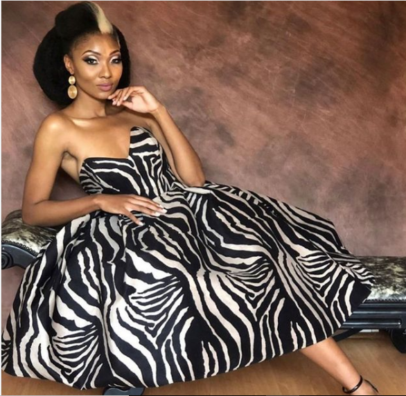 Animal Print Traditional Wedding Dress by Antherline Couture
