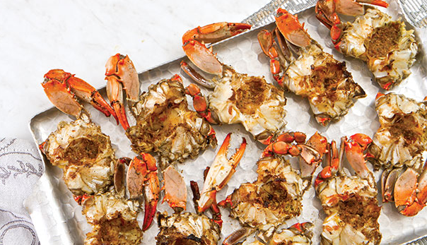 Barbequed Crabs