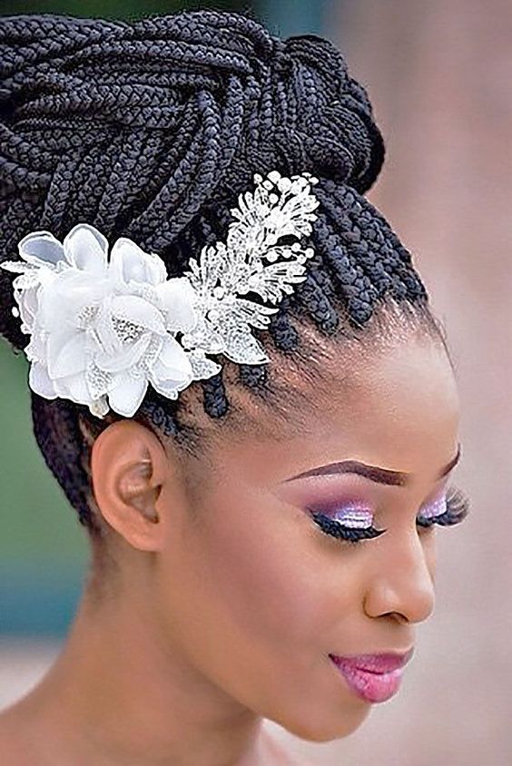 African Wedding Hairstyles Braids - Sunika Magazine