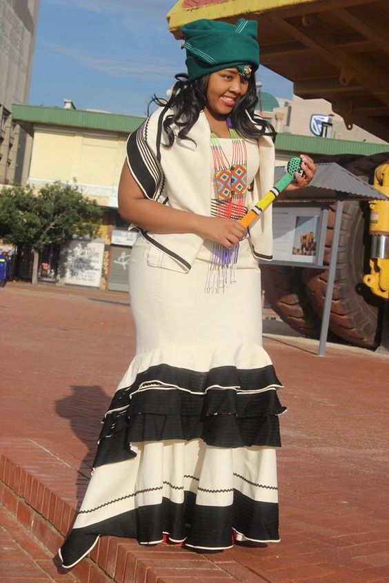 Beautiful Xhosa Ubaco Dress