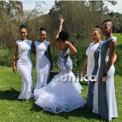 Tswana Traditional Bridemaids Dresses - Sunika Magazine