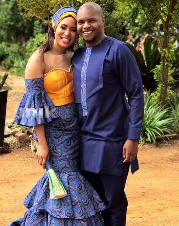 Tswana Traditional Attire For Couples