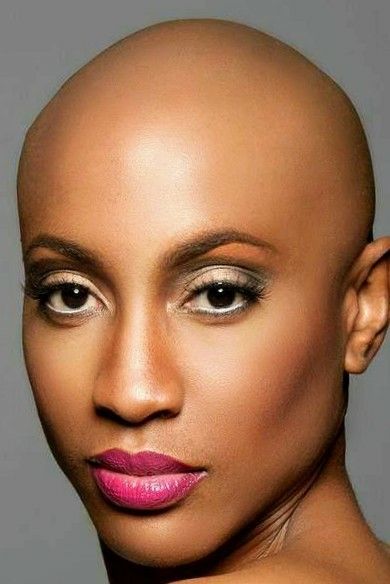 18 Bold and Beautiful Bald Hairstyles for Women - Sunika Traditional  African Clothes
