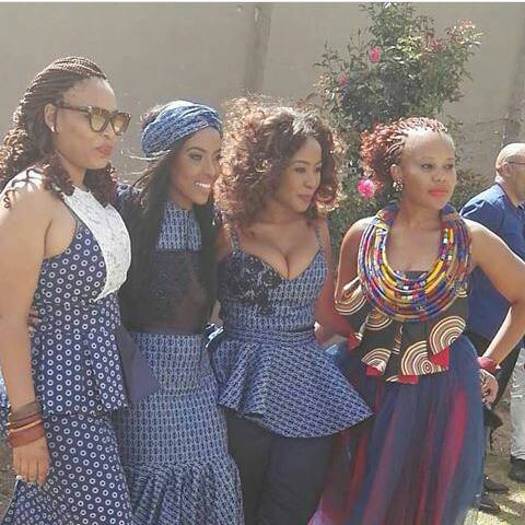 Sotho Traditional Bridemaids Dresses