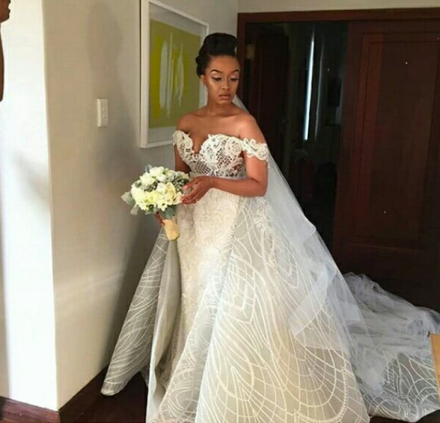 Dineo Moeketsi's Wedding Dress