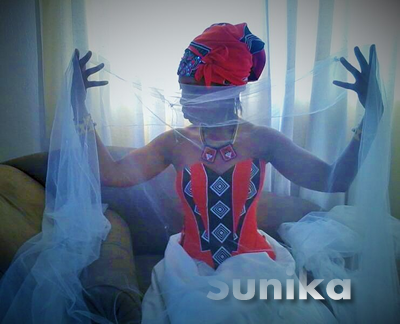 Faith Vee Swazi Fashion Wedding Dress