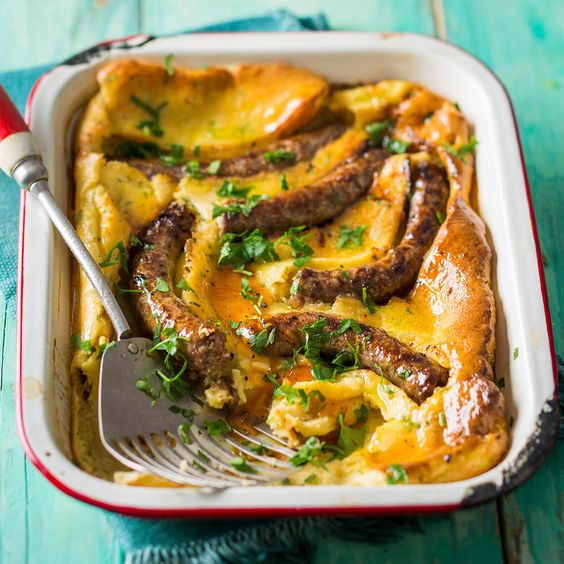 Boerewors toad in the hole
