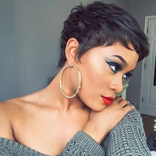 Relaxed Short Hair Styles