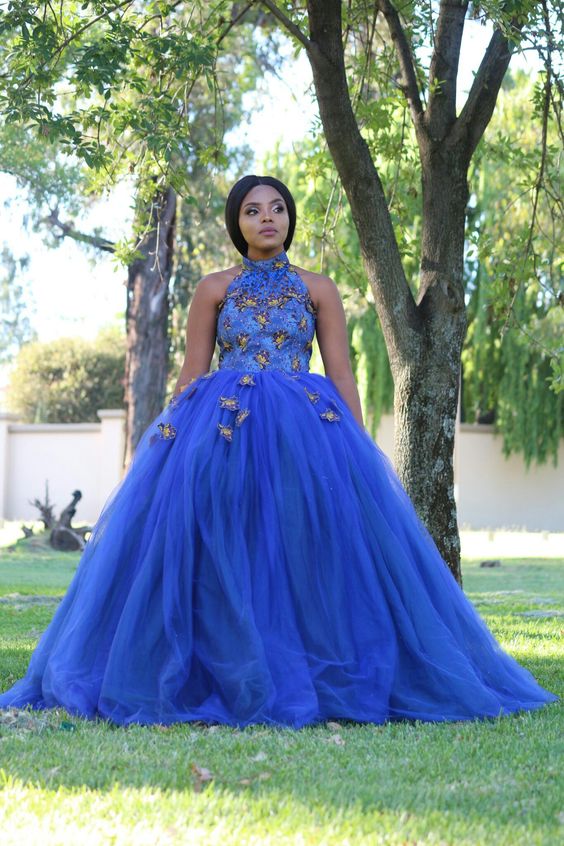 Royal Blue Shweshwe Dresses | vlr.eng.br