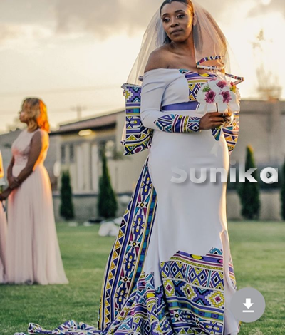Lovely Traditional Ndebele Wedding Dress