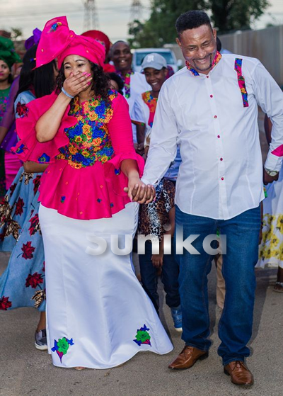 Lovely Tsonga His and Hers Traditional Attire