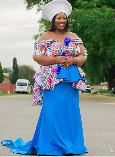 NdebeleTraditional Wedding Dress by Nim Couture