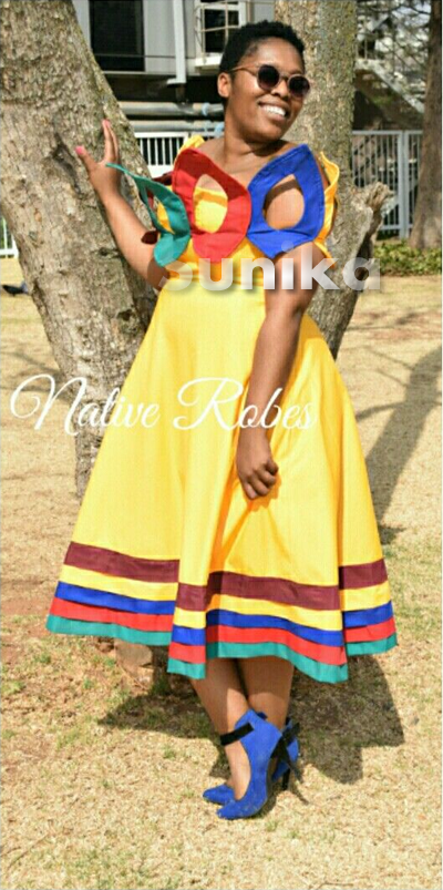 Ndebele Dress by Native Robes
