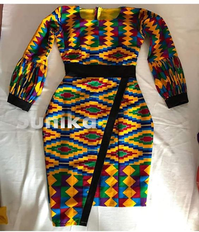 Ndebele Print Dress Traditional