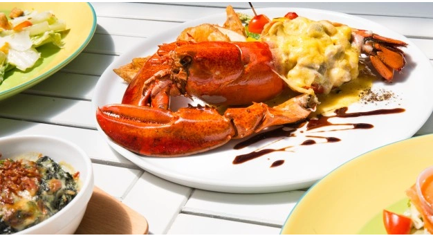 Oven Grilled Lobster