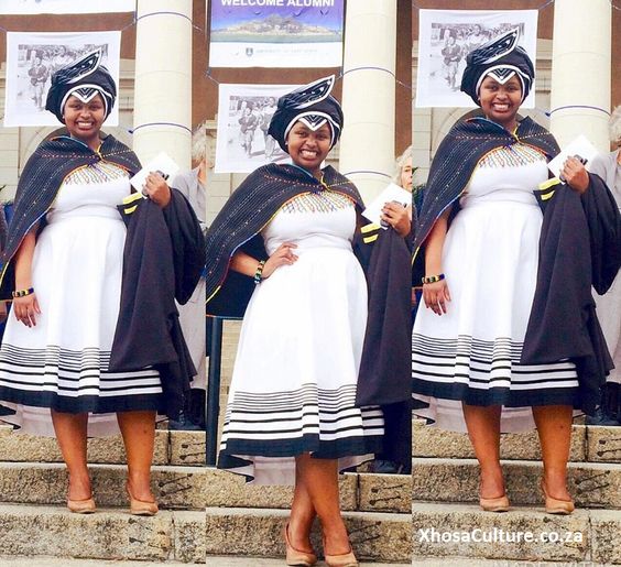 Plus Size Xhosa Graduation Outfit