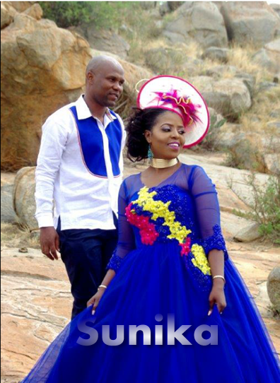 Sepedi Matching Traditional Design for couples