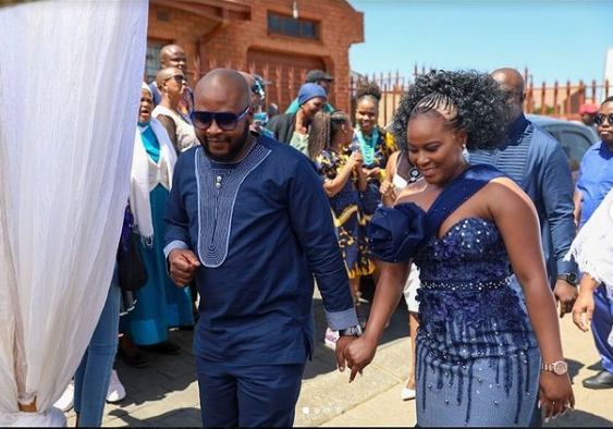 Shweshwe Attire for couples matching