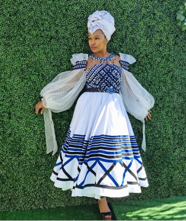 Sindi Dlathu Traditional Xhosa Dress