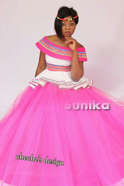 Traditional Sepedi Dress by Cheches Design