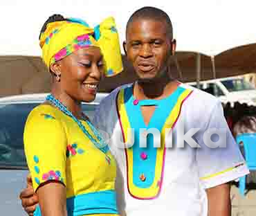 Tsonga Couple Attire by Select Design