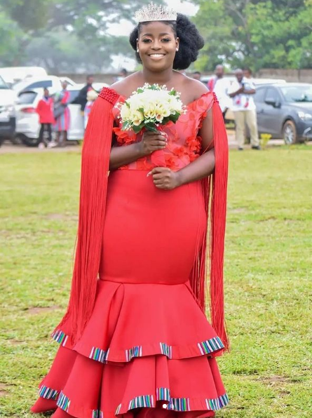Venda Wedding Dress red 2022