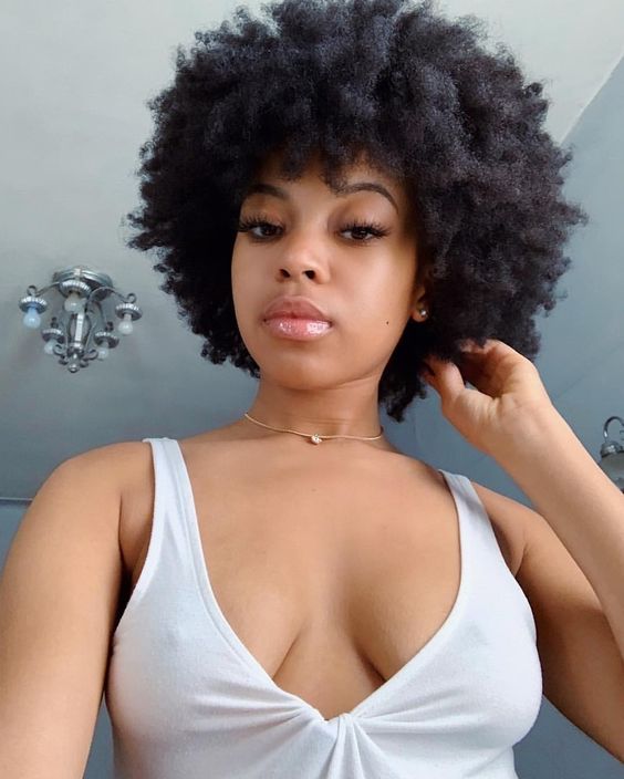 Wash Go Go Wide Afro Style 