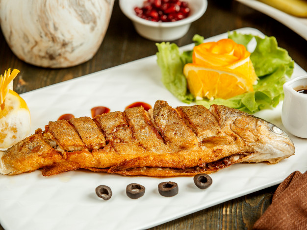 Whole Oven Grilled Fish