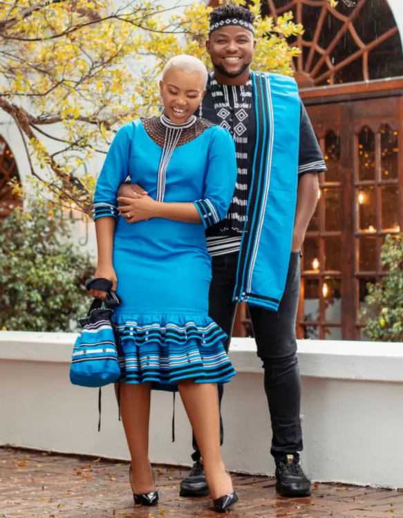 Xhosa Traditional Attire For Couples - Sunika Magazine