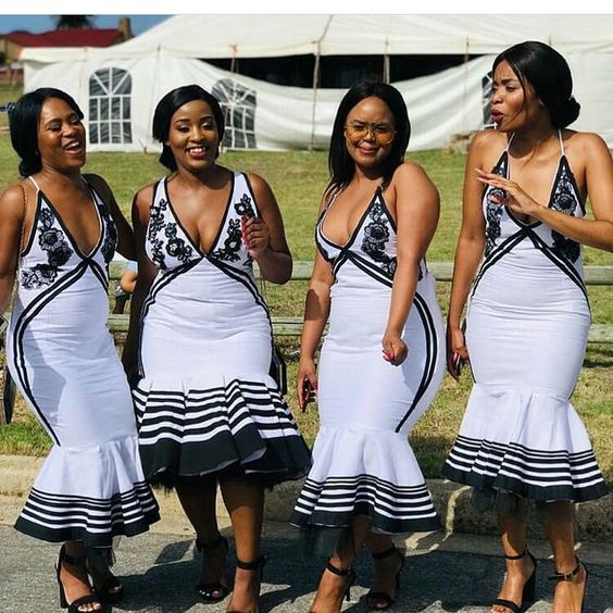 Xhosa Bridesmaids Dresses