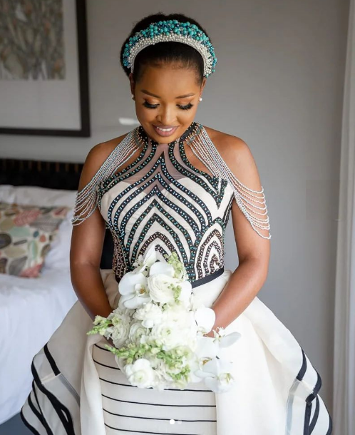 Xhosa Traditional Wedding Dress By Asanda Madyibi