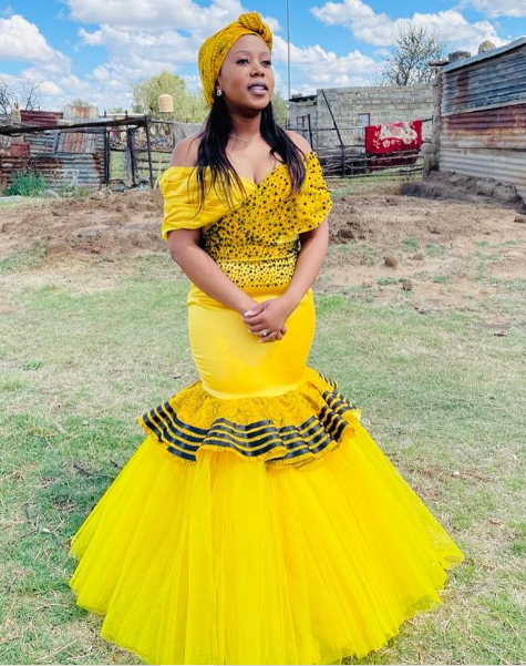 50+ Xhosa Traditional Wedding Dresses - Sunika Magazine