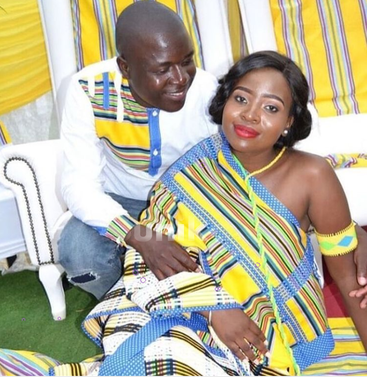 Yellow Matching Venda Attire for Couples