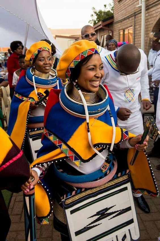 Ndebele Traditional Wedding Attire