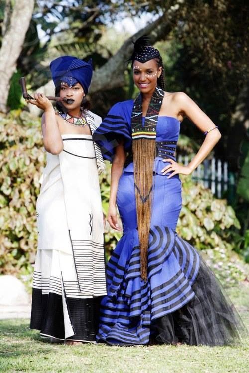 Modern Xhosa Bridal Outfit