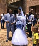 Shweshwe Wedding Gown