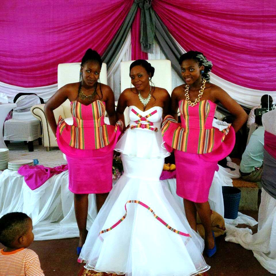 Beautiful Venda wedding gown