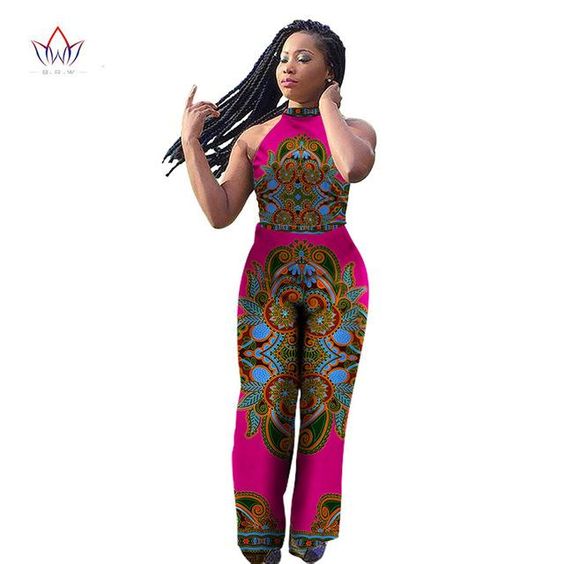 Dashiki Jumpsuit