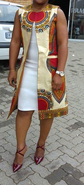 Dashiki Sleeveless Design