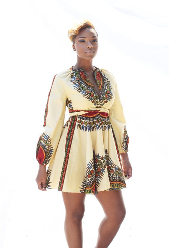 High Waist Dashiki Design