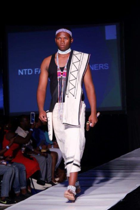 Model in Elegant Xhosa Traditional Wea