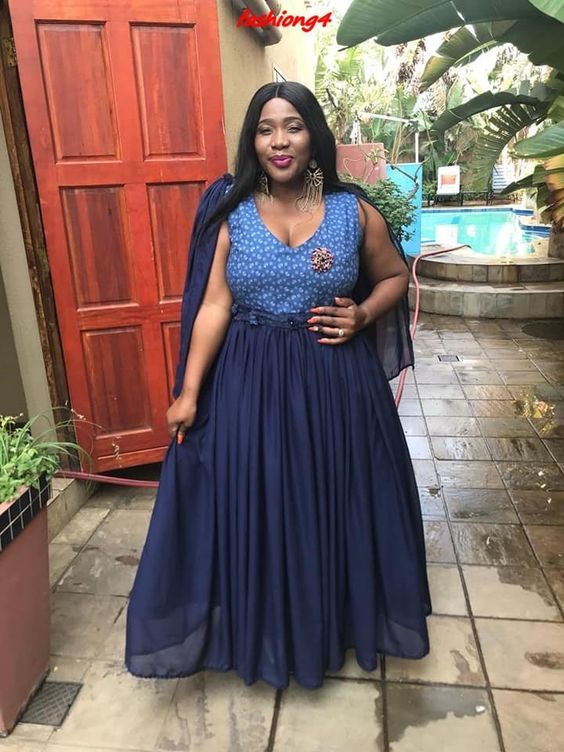 Plus Size Shweshwe Dresses