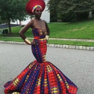 Zulu Dress African Print by B Proud Design Zulu Dress African Print by B Proud Design